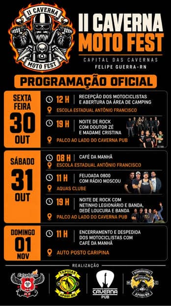 Flyer do evento